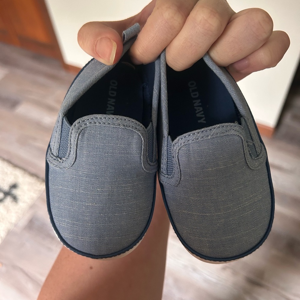 Old Blue Baby Slip-On Shoes